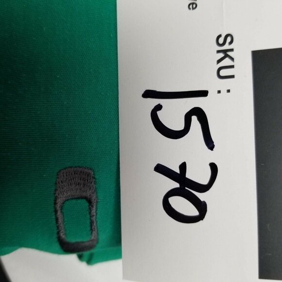 Oakley Shirt XL green Men's Polo Shirt Interlock 3 Button Short Sleeve - Picture 9 of 9